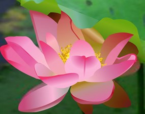 蠢蠢欲动的荷花flash素材